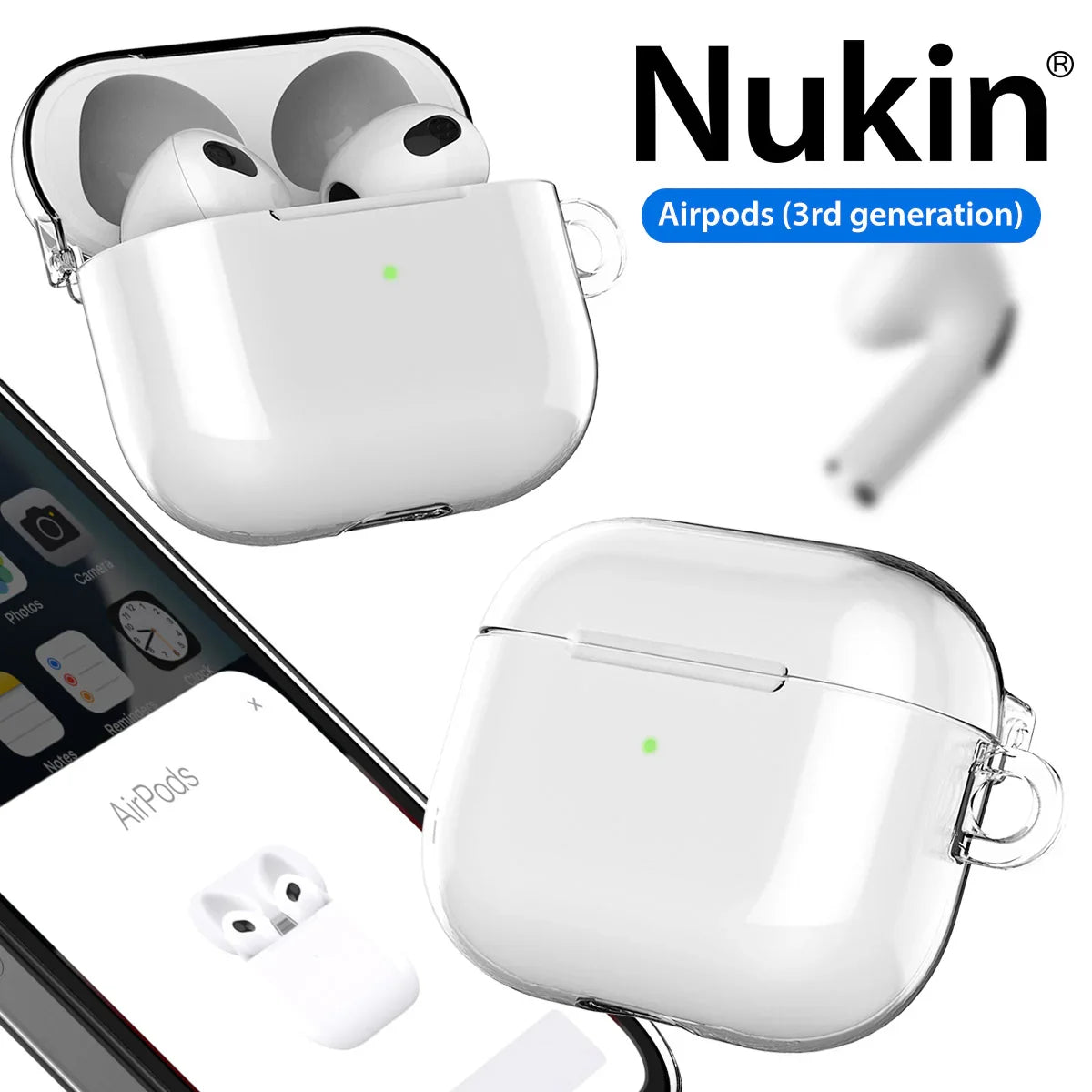 Araree Airpod 3 Nukin Clear - Case - Tashqila Araree Airpod 3 Nukin Clear - Case - Tashqila
